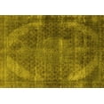 thumbnail image 1 of Ahgly Company Indoor Rectangle Oriental Yellow Industrial Area Rugs, 2' x 3', 1 of 4