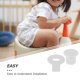 thumbnail image 2 of 1 juego de tornillos de repuesto para escalera de inodoro, tornillos de plástico para entrenamiento de niños, accesorios para orinal, 2 of 6