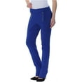 thumbnail image 2 of I.N.C Womens Curvy-Fit Casual Trouser Pants, Blue, 0 Regular, 2 of 2