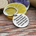 thumbnail image 4 of To My Son Gifts from Mom Keyring Wedding Gift for Bridegroom Inspirational Keyring for Son Once My Baby Now a Man Soon A Husband Always My Son Love, Mom Keychain Engagement Gift Keyring for Him, 4 of 4