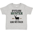 thumbnail image 3 of Inktastic Hunting Future Hunter Like Uncle Boys or Girls Toddler T-Shirt, 3 of 5