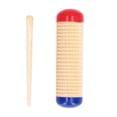 thumbnail image 2 of Guiro Instrument de Musique, Stimuler l'Imagination en Bois Guiro Rouge Bleu Rythmes d'Apprentissage pour la Maternelle, 2 of 8