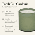 thumbnail image 3 of LAFCO New York Classic Candle, Fresh Cut Gardenia - 6.5 oz, 3 of 6