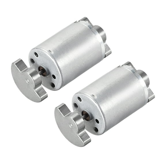 Double Shaft Vibration Motors DC 12V 3000RPM Strong Power Dual Head Massager Vibrating Motor 51x24.2mm 2pcs