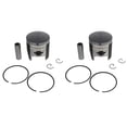 thumbnail image 4 of 1994-1996 Yamaha Phazer LT 480 PZ480 Piston Kit x2 +0.40"  O/S Teflon Coated, 4 of 5