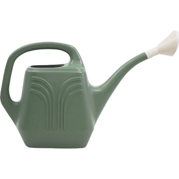 Bloem Promo Watering Can - Resin, Removable Nozzle - 2 Gal, Green — Garden & Landscape Use, Standard Connection