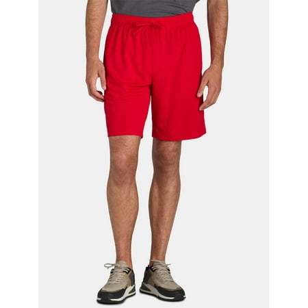Athletic Works Men's and Big Men's Active Mesh Shorts, 9" Inseam, Sizes XS-5XL