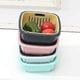 thumbnail image 4 of 3 In1 Kitchen Colander With Lid- Plastic Double-layer Fruit And Vegetable Strainer Bowl Sets /storage, For Mixed Grain Cleaning, Drainage And Fresh-ke, 4 of 5