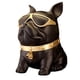 thumbnail image 3 of Caja de pañuelos para perros perfecl escultura de perro de resina moderna Decoración del hogar negro, 3 of 8