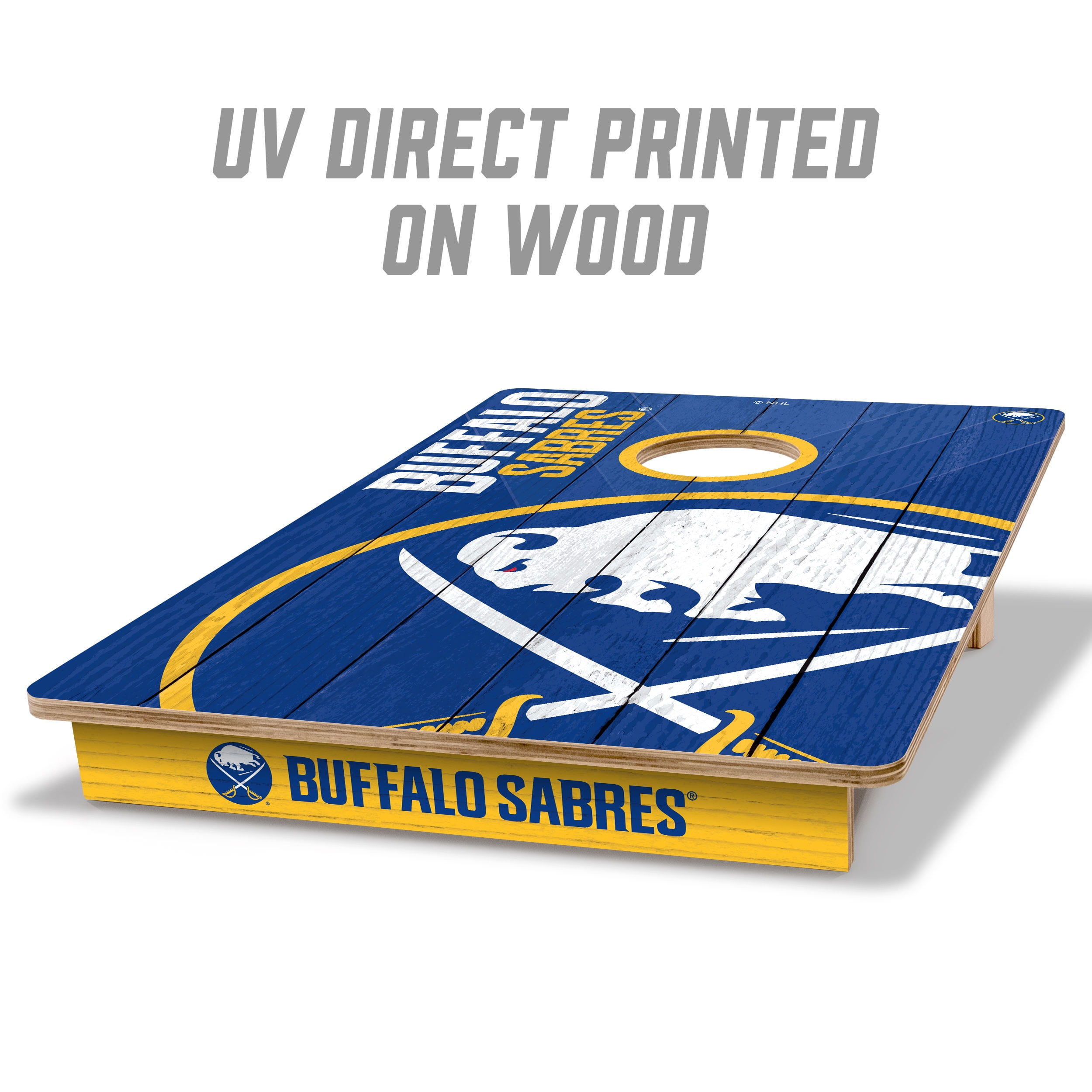 YouTheFan NHL Buffalo Sabres 2' x 3' Cornhole Game No Bags