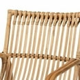 thumbnail image 6 of Blanca Modern Bohemian Natural Rattan Accent Chair, 6 of 9