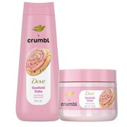 Dove X Crumbl Moisturizing Liquid Body Wash & Body Scrub | 1-20oz Body Wash And 1-15oz Body Scrub | Limited Edition (Confetti Cake Wash + Scrub)