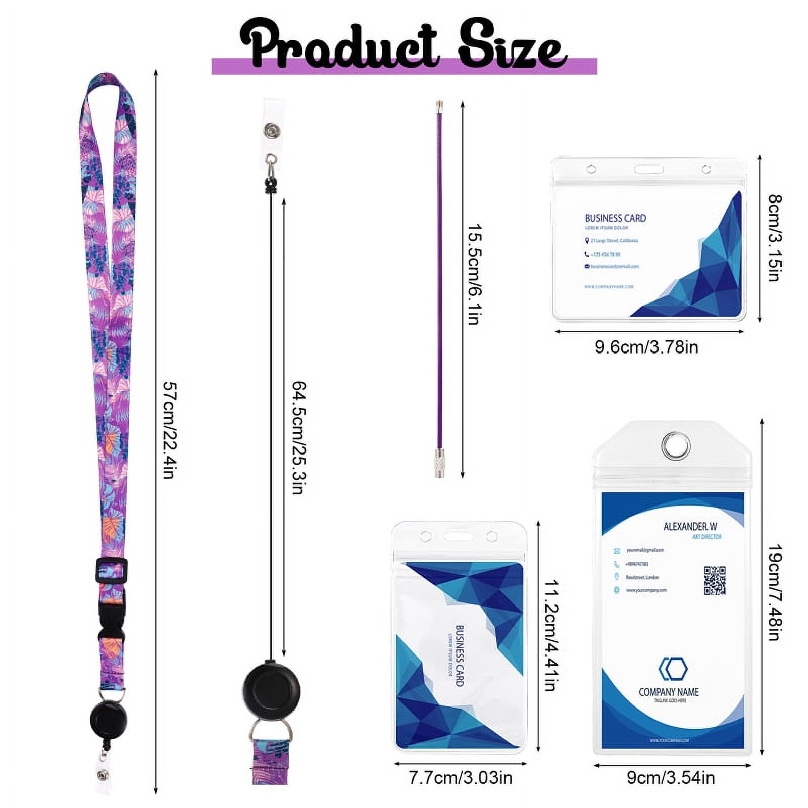 Qweryboo 4-Set Cruise Lanyard with Luggage Tags and ID Holders photo 2
