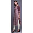 thumbnail image 3 of Bimba Tunique Droite en Coton pour Femmes, Kurta Imprimée, Tenue d'Été, Kurti pour Dames - Moyen, 3 of 6