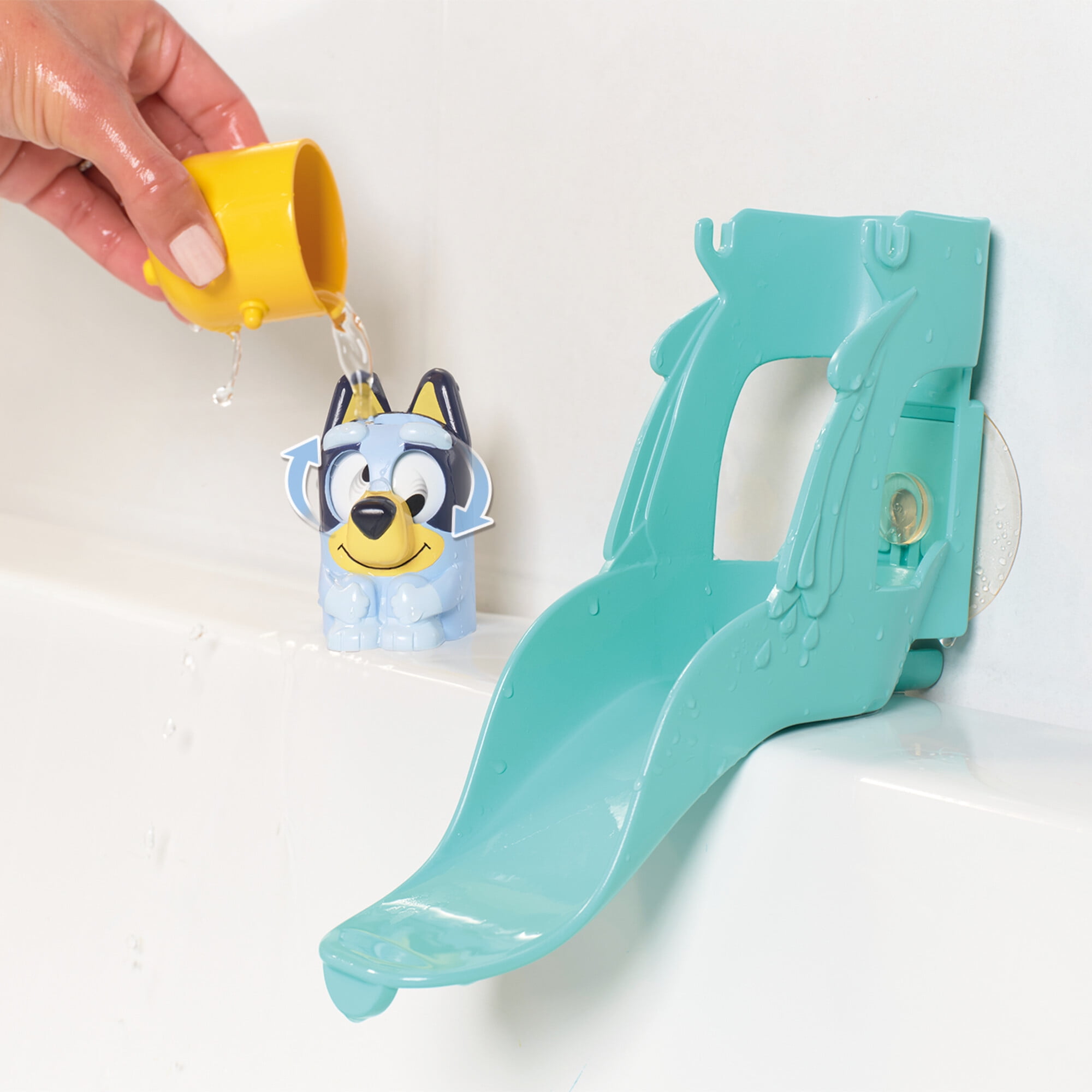 LE TOBOGGAN AQUATIQUE BLUEY DE TOMY TOOMIES