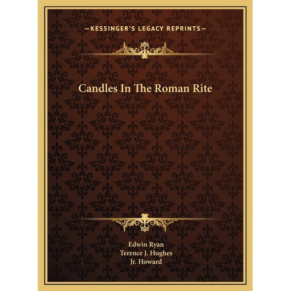 Candles in the Roman Rite Hardcover