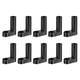 thumbnail image 1 of PCB Plástico Fijo Pies Circuito Placa Separador Negro Montaje Espaciador 25mm para Base Placa Juego Consola, 20uds, 1 of 6