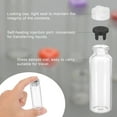 thumbnail image 4 of Uxcell 10Pcs Clear Glass Sample Vials, Small Liquid Bottles Black 30ml, 4 of 7