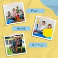 thumbnail image 4 of Funphix Montessori Play Gym - Indoor & Outdoor Climbing Structures for Kids & Toddlers - Playground Slide Sets for Backyard - All-in-One, 511 Pcs, 4 of 7