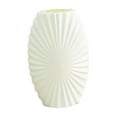 thumbnail image 3 of Luzkey Flower Vase, Coffee Table Decor, Flower Vase, Bathroom Decor, Modern Decoration, Modern Flower Vase, Desktop Vase for Desk Shelf cream white, 3 of 8