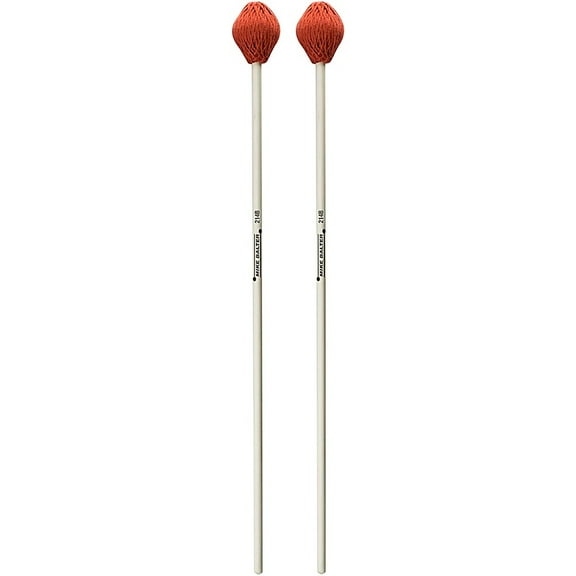 Balter Mallets Chorale Series Birch Handle Marimba Mallets Red Microfiber Medium Soft