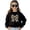 Black Sweatshirt, variant on Ink Printed Image NOT Fabric and Pearls Camo Coquette Bow with Pearl Trim Sweatshirt Gray Sweatshirt Adult Small