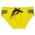 thumbnail image 4 of Kakii Men's Quick Dry Swim Briefs Bikini Swimsuit Board Shorts with Adjustable Drawstring, 4 of 7