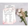 thumbnail image 4 of Inkdotpot 50-PackLingerie ShowerWhats In Your Purse Bridal ShowerGameWedding Shower Bachelorette Party Bulk ActivityGameCards, 4 of 7