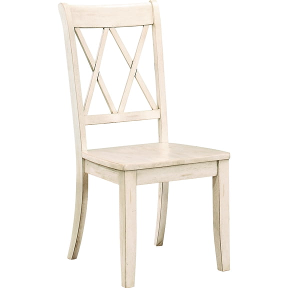 Transitional Double-X Back Chairs / 250lbs Capacity for Dining