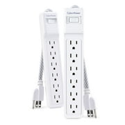 CyberPower MP1087SS - 6 Outlet Surge Protector 2-Pack