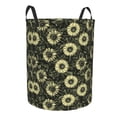 thumbnail image 2 of Xecao Sunflowers Print Laundry Hamper Basket,designed for Blanket Storage and Nursery Clothes in the Bedroom, 2 of 8