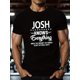 thumbnail image 1 of JOSH Knows Everything Men's Short Sleeve T-shirt Summer T-shirt Top Tee For Adult, Men, Women, Teen, Teenager, Adolescent, Youth., 1 of 4