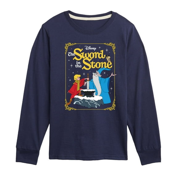 Disney - Sword In The Stone - Youth Long Sleeve Graphic T-Shirt