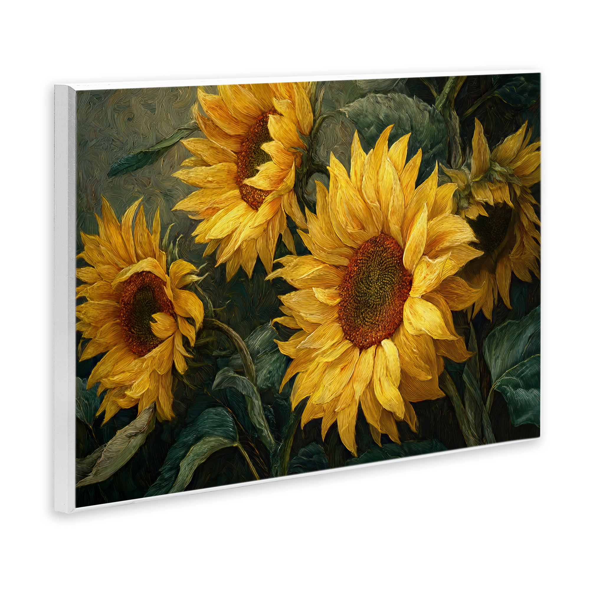 Stupell Industries Sunflowers For The Soul Wall Plaque Art, design by Tina LeCour