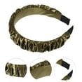 thumbnail image 2 of Unique Bargains 1 Pc Fashion Elegant Pleated Headband for Women for Girls 6.69"x1.38" Brown, 2 of 4