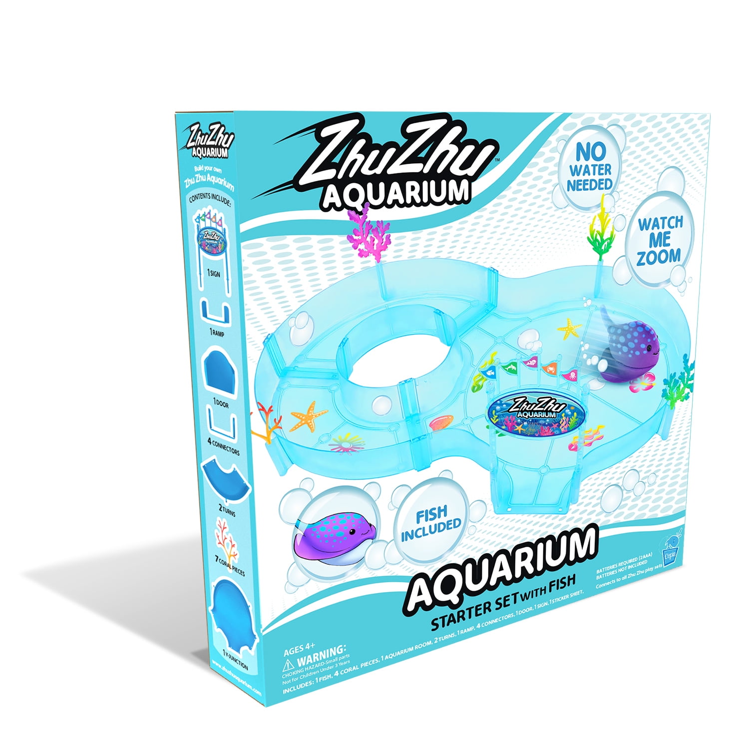 ZhuZhu Aquarium Starter Set with Exclusive Fish! - Walmart.com