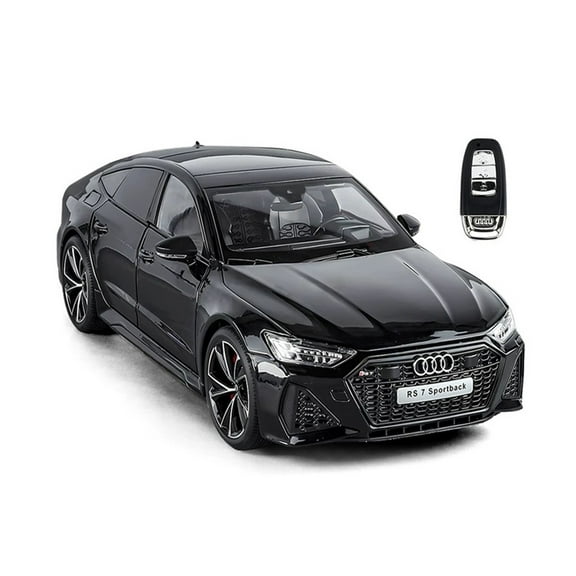 CHUNYAN 1:18 Audi RS7 alloy car model, sound and light children's toys, collectibles, birthday gifts