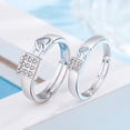 thumbnail image 4 of Sonducket Anillo de Metal, reemplazo romántico portátil, decorativo, anticorrosivo, fiesta de citas, compromiso, anillos abiertos ajustables Ropa, zapatos y accesorios Miscelánea Mujeres Sonducket AP015387-01, 4 of 6