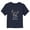 Navy Blue, variant on Toddler's Lilo & Stitch Distressed Airbrushed Stitch Portrait Graphic Tee Navy Blue 3T