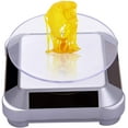 thumbnail image 1 of 1pc Solar Display Stand Turntable 360° Rotating Plate 3.5 Inches Tray Diameter Solar & Battery Dual Power for UV Resin Curing Light LCD/SLA/DLP 3D Printer Jewelry Watches Collection Shelf Turn, 1 of 8