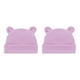 thumbnail image 3 of Minnieouse Gorro para recién nacido, gorros multifuncionales cálidos para niñas y niños, accesorios para gorro infantil, gorros elásticos Púrpura claro 2Conjunto, 3 of 6
