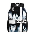 thumbnail image 1 of Death Note Backpacks Casual Daypacks Student Book Bag Printing Satchel Rucksack Lightweight Schoolbag, 1 of 3