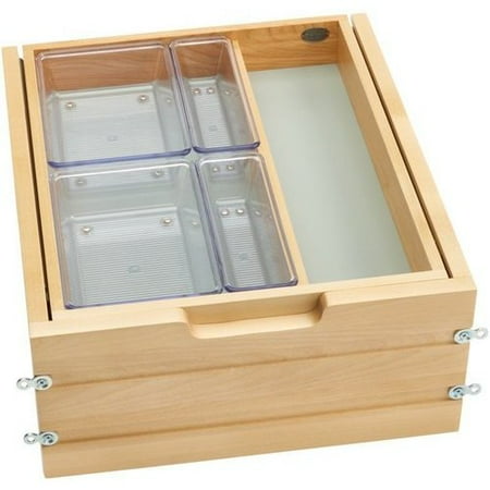 Rev A Shelf 18 Inch Vanity Tiered Drawer With Soft Close Full