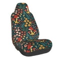 thumbnail image 1 of Wukai Mushrooms And Flowers Full Set Car Seat Covers with Soft Padding Universal Auto Front Seats Protector and Cushion Mat, 1 of 5