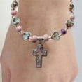 thumbnail image 4 of Giaone Beads Cross Bracelet Cross Pendant Bracelet Cloth Accessories for Daily Wear, 4 of 11