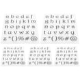 thumbnail image 4 of Transparent , Durable Educational Hand-made Rubber  Lower Case Alphabet Clear , for Card Making Decoration DIY Scrapbook Scrapbooking Photo Album, 4 of 8
