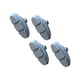 thumbnail image 4 of 4 pastillas de freno resistentes para bicicleta, repuesto de aleación de aluminio. Gris, 4 of 9