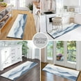 thumbnail image 6 of Yayeee Runner Rug for Bedroom 2'x6' Machine Washable Hallway Non Slip Mat, Watercolor Mountains, 6 of 8