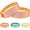Orange, variant on Duslogis 100pcs Vinyl Wristbands Hospital Identification Bands,Waterproof Adjustable Medical Wristband,Disposable Snap Wristband for Hospital (Green)