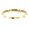 thumbnail image 3 of FB Jewels 14K Yellow Gold Beaded Stackable Ring, 3 of 3